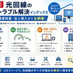 【保存版】光回線の悩み・トラブル解決インデックス｜導入から速度改善・法人導入まで全網羅
